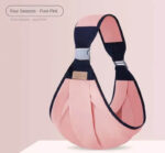 Newborn baby carrier (Pink)
