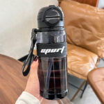 কোডঃ DW2bk; Outdoor portable water bottle [Black]