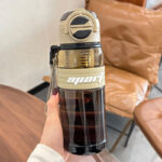 কোডঃ DW2br; Outdoor portable water bottle [Brown]